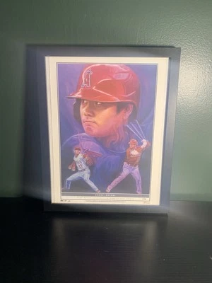 Shohei Ohtani 2021 Topps Game Within The Game Poster /99 WITH FRAME - Image 1 of 3