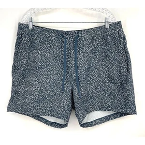 Lululemon Men's Bowline Short 5" Ventlight Mesh Blue White Size XXL - Picture 1 of 8