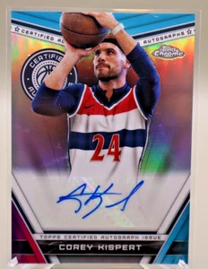 2023-24 Topps Chrome Basketball Certified Autograph Corey Kispert B011 - Picture 1 of 2
