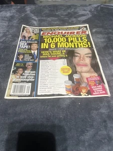 National Enquirer Magazine Michael Jackson Britney Spears Morgan Freeman 2009 - Imagen 1 de 2