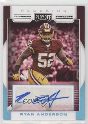 2017 Panini Playoff Rookie Signatures Touchdown 1/1 Ryan Anderson Auto RC b8h - Image 1 of 3