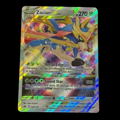 Zacian VSTAR 096/159 Crown Zenith Holo - Image 1 of 2