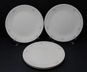 6 Platos de Cena Corelle Corning Vintage DESAYUNO INGLÉS 10.25" Rosa Floral - Imagen 1 de 5