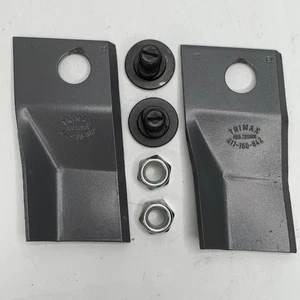 SET BESTEHEND AUS 2 TRIMAX 411-160-842 LAZER KLINGE mit neuer Hardware 411-322-050 - Bild 1 von 8