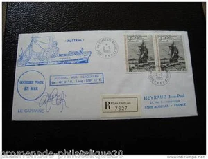 TAAF lettre 2/5/85 - timbre - yvert et tellier aerien n°88 (cy4) - Picture 1 of 1
