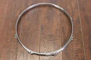 Ludwig 13" 8 Lug Steel Drum Hoop 1990's #2 - Picture 1 of 8