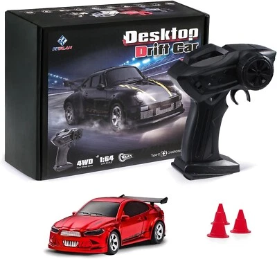 1/64 Scale Drift RC Car Mini Sportscar 2.4Ghz Racing Remote Contrl Vehicle Model - Image 1 of 4