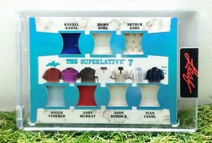 ๐พ Leaf Superlative 7 Tennis Federer, Nadal, Murray. Match Worn. Number 3 Of 6 - Picture 1 of 5