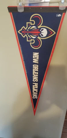 NEW ORLEANS PELICANS  NBA BASKETBALL VINTAGE RETRO PENNANT 5/17/22 Cover