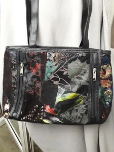 Tasche 👜 Schwarz Bunt - gepflegter Zustand 👌 - Bild 1 von 7