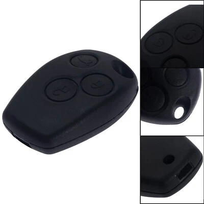 Car Remote Key Fob Shell Case 3BTN Replacement for Renault Modus Clio MK3 Twingo - Image 1 of 4