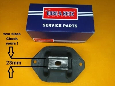 FORD SIERRA Mk2 1.6 1.8 2.0 2.3 (1987-93) GEARBOX MOUNT Genuine Borg & Beck - Image 1 of 4
