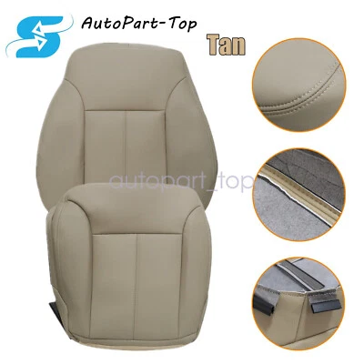 Cubierta de asiento inferior y superior de cuero tostado para Mercedes Benz GL450 2007-2012 EE. UU. Foto 1 de 4