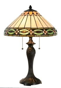 Lampada da tavolo stile Tiffany - Foto 1 di 6