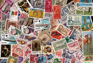 [Lot A] 100+ Different Worldwide Stamps, Many Commemoratives - Picture 1 of 4