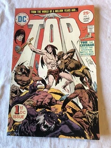 Tor 1 DC Comics Bronze Age Prehistoric adventures Joe Kubert dinosaurs NICE COPY - Picture 1 of 2