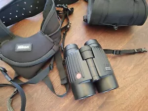 Leica Trinovid 8 x 42 BA Binoculars Black Nikon Trex EXO Harness - Picture 1 of 5