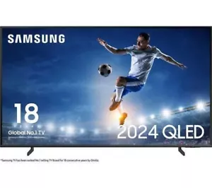 SAMSUNG QE43Q60DAUXXU 43" Smart 4K Ultra HD HDR QLED TV - Picture 1 of 12