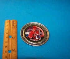 NHL Hockey Collectible Medallion Carolina Hurricanes  Steven Rice  Katch 1997-99