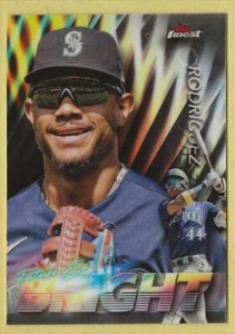 2024 Finest Julio Rodríguez Future So Bright Seattle Mariners FSB-11 - Picture 1 of 2