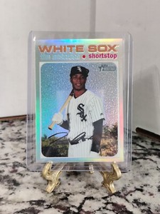 2020 Topps Heritage Chrome Refractor Tim Anderson #79/571 THC-571