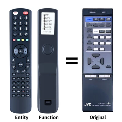 New RM-SR805U Replacement Remote Control For JVC RX-805V RX-999 RX-777 RX-507V - Image 1 of 4