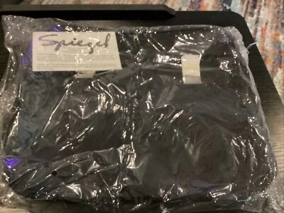 Spiegel Black Nylon Shoulder Tote Bag 13" x 12" Foto 1 de 4