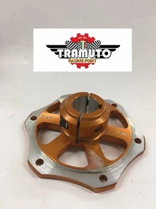 MOZZO PORTADISCO PER ASSALE 25mm ANODIZZATO ORO TOPKART - Picture 1 of 1