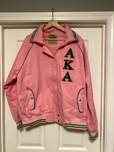 VINTAGE - AKA Alpha Kappa Alpha Sorority Varsity Jacket Embroidered Devine9- 2XL - Picture 1 of 9