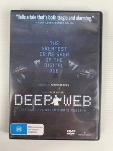 DEEP WEB Keanu Reeves Alex Winter Ross William Ulbricht DVD R4 - Picture 1 of 5
