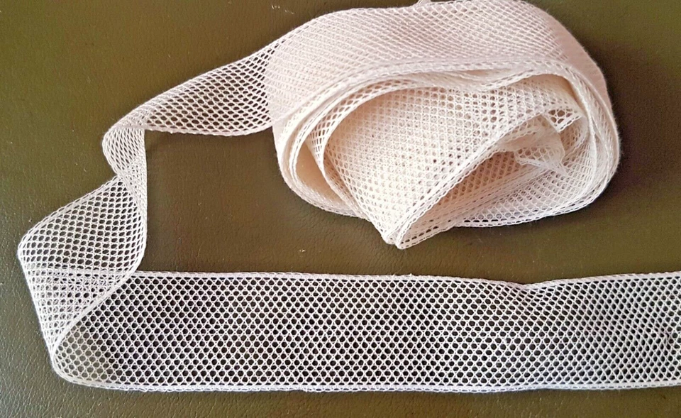 260 cm de galon en fil de coton ,largeur 3 cm - Photo 1/3