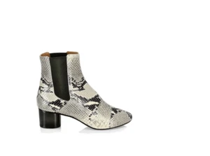 Botines ISABEL MARANT Python Talla 39 NUEVO - Imagen 1 de 3