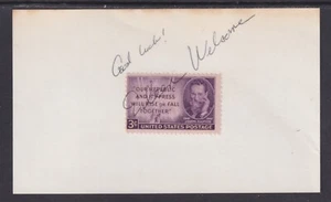 Eileen Welsome, 1994 Pulitzer Prize National Reporting, signed Pulitzer stamp - Picture 1 of 1