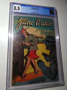 Jane Arden Crime Reporter #2 St. John Publication CGC 3.5 Off White Pages - Picture 1 of 2