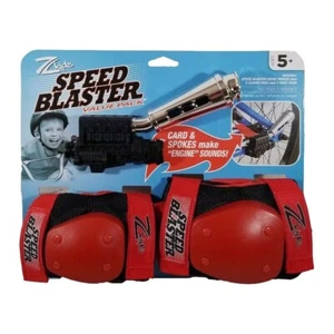 Zefal Z-Kids Speed Blaster Noise Maker plus Elbow and Kneed Pads (5934) - Picture 1 of 12