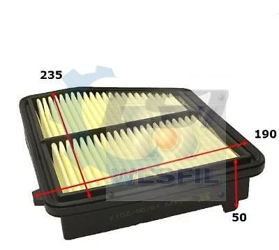 1x Wesfil Air Filters  WA5429 for Honda Civic FC 2016-2022 REF:A1997 - image 1 of 1