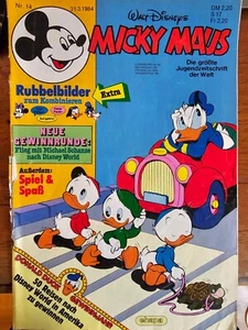 Micky Maus Heft Nr. 14 31.03.1984 Original mit Beilage, Unbelesen, Komplett - Bild 1 von 1
