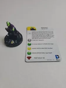 DC Heroclix DC 10th Anniversary set Brainiac #005 Common figure card - Picture 1 of 7