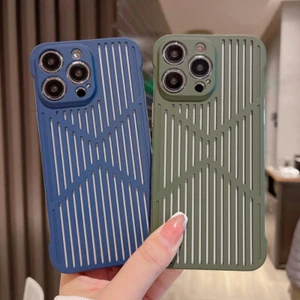 For Iphone 14 13 Pro Max 12 11 Case Cover Frameless PC Lens Protector Shockproof - Picture 1 of 20