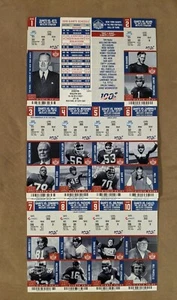 NEW YORK GIANTS 2019 FULL Season Ticket Eli Manning Final Game Dolphins Packers - Picture 1 of 1