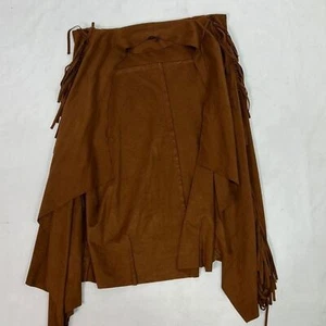 Jeans by Buffalo Damen Strickjacke Trägershirt Samt Oberteil Quaste braun Gr: XL #1224 - Bild 1 von 7