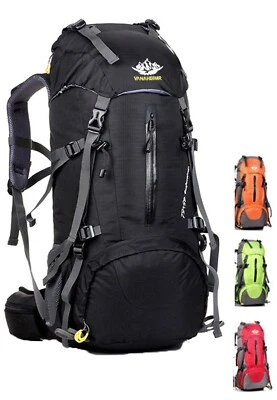 Camp,Trekkingrucksack Wanderrucksack,Wasserdicht Reiserucksack Damen Herren 50L - Bild 1 von 3
