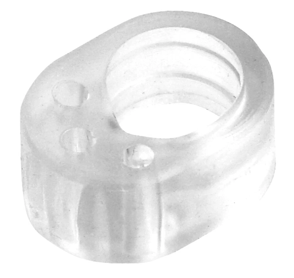 Türklinkenpuffer transparent 30x19mm Wandschutz Türgriffschutz Stoßdämpfer - Bild 1 von 3