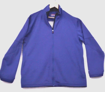 IZOD XFG Jacket Adult Men Large Blue Poly Blend Active Golf Weather Protect - Image 1 of 4