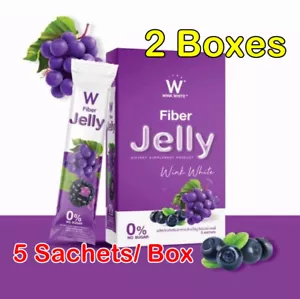2X W Fiber Jelly Wink White Dietary Concentrated Vegetables Fruits Supplement - Foto 1 di 20