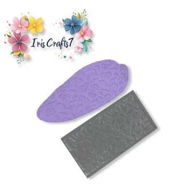 Seashells 1 polymer clay rubber texture mat - Silver Clay Tools - Image 1 of 4