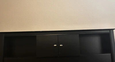 Hillsdale Furniture 2698-492 Full/Queen Bed Headboard W/2 USB Ports - Black Oak - Image 1 of 4