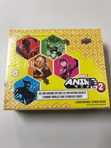 2023 Upper Deck Marvel Anime Volume 2 Hobby Factory Sealed 8 Box Case