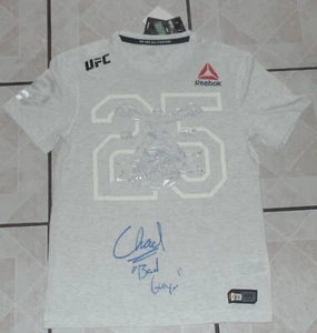 CHAEL SONNEN SIGNED AUTO'D UFC 25TH ANNIVERSARY WALKOUT SHIRT BAS COA 117 INSC - Picture 1 of 5