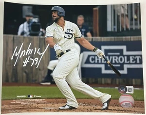 Jose Abreu Chicago White Sox Signed Autograph 8x10 Field Dreams Swing Photo COA - Picture 1 of 1